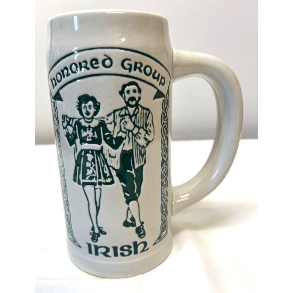 Vintage 1980 Holiday Folk Fair Milwaukee Ceramic Beer Stein Mug